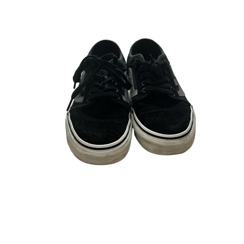 Vans Pro Old Skool Classic Black and White Low-Tops *with Popcush* Skater Shoes - Picture 5 of 12